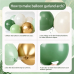 Sage Green Gold Balloon Arch Kit, Olive Dusty Green Sand White Confetti | Sage Olive Dusty Green Sand White Gold Confetti Balloons, for Wedding Bridal Shower Birthday Jungle Woodland Party Decor