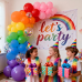 Rainbow Balloons Arch Kit,139 pcs Different Sizes Colorful Balloons for Colorful Fiesta Baby Shower Birthday Bridal Party Wedding Anniversary Decorations
