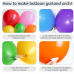 Rainbow Balloons Arch Kit,139 pcs Different Sizes Colorful Balloons for Colorful Fiesta Baby Shower Birthday Bridal Party Wedding Anniversary Decorations