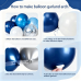 Blue White Silver Balloon Arch Kit, Navy Metallic Dark Light Blue Confetti | Blue and Silver Balloons, Navy Metallic Dark Light Blue Silver, for Birthday Graduation Fathers Day Retirement Party Decor Blue White Silver Balloon Arch Kit, Navy Metallic Dark Light Blue Confetti | Blue and Silver Balloons, Navy Metallic Dark Light Blue Silver, for Birthday Graduation Fathers Day Retirement Party Decor